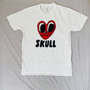 Design T Shirts Store Graniph White Tee